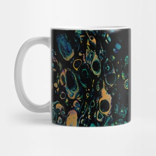 Space acrylic pouring Mug